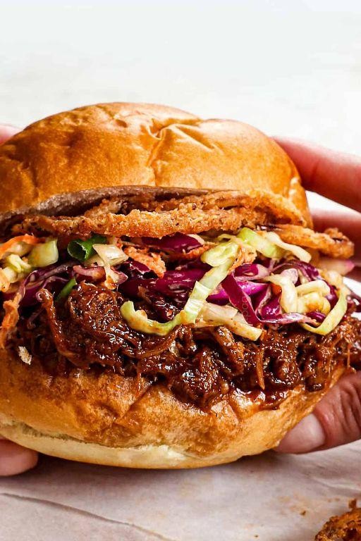5-Ingredient BBQ Pulled Pork Sandwiches