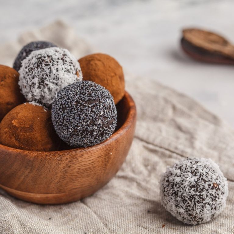 Adzuki Bean and Chocolate Truffles