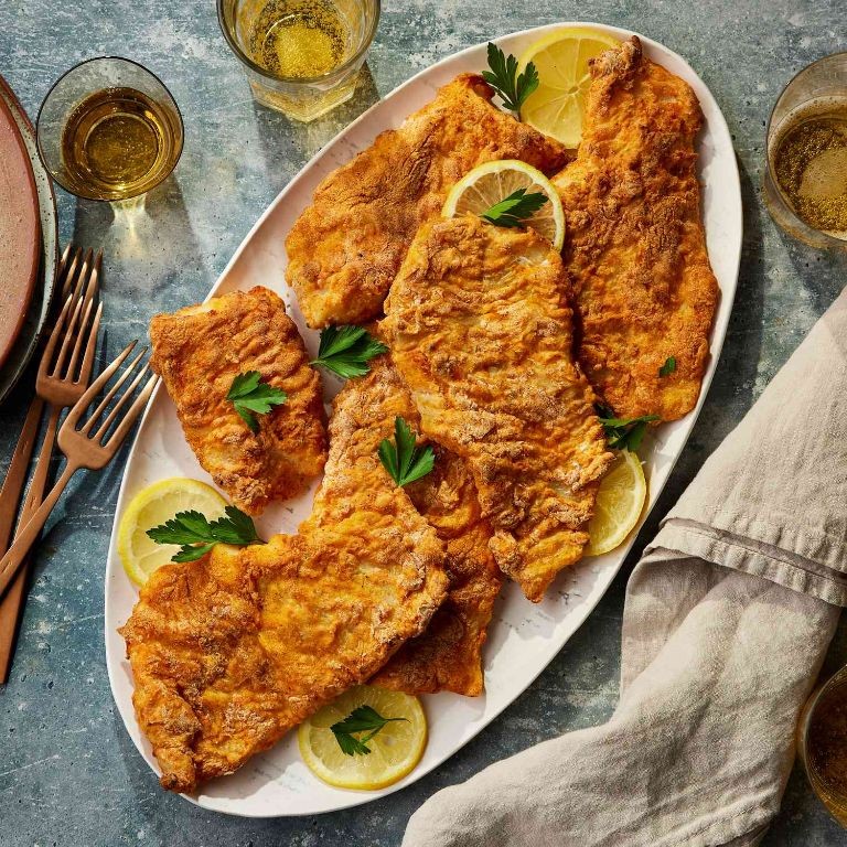 Air Fryer Beer-Battered Haddock