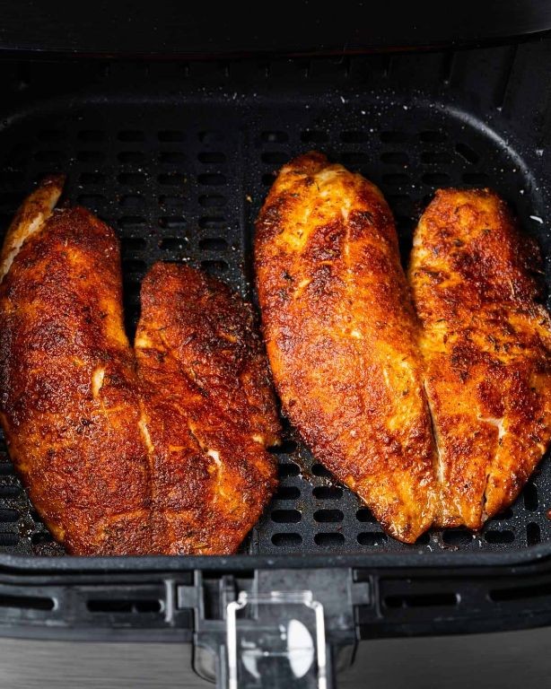 Air Fryer Blackened Haddock
