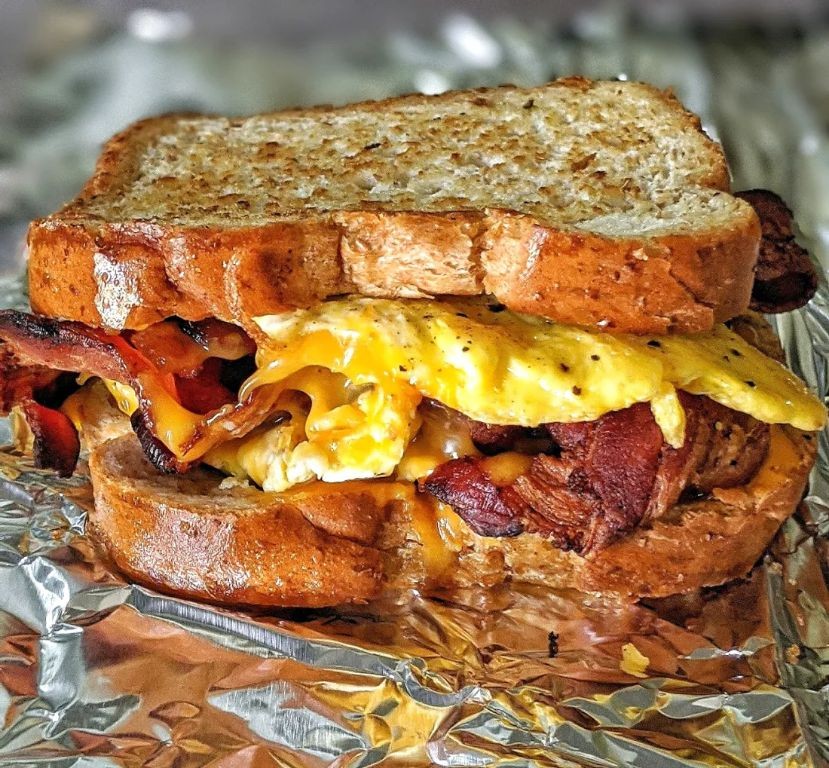 Air Fryer Breakfast Sandwiches