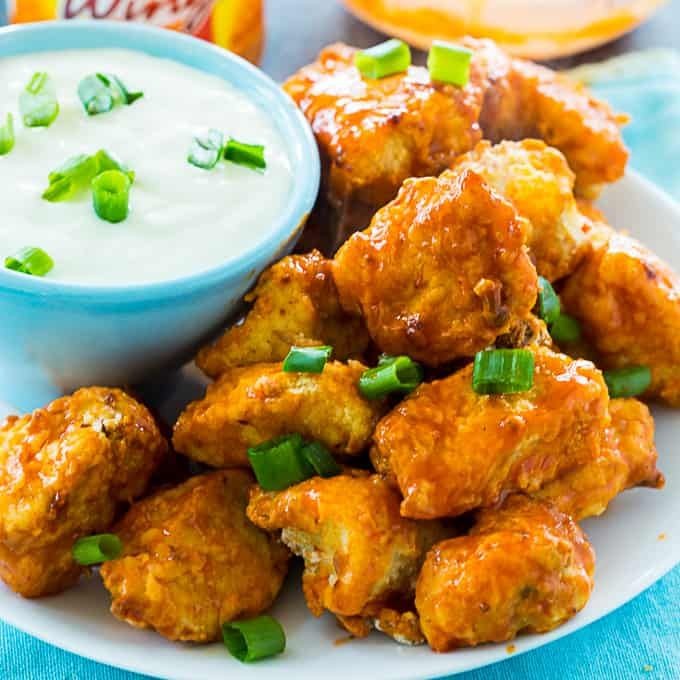 Air Fryer Buffalo Chicken Bites