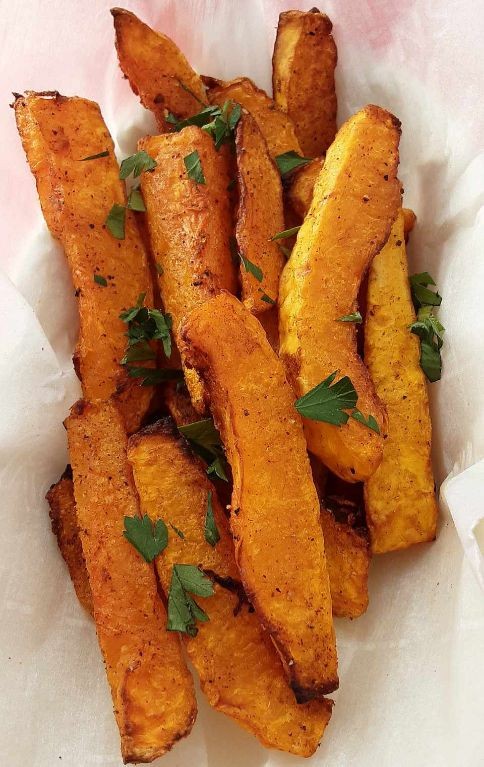 Air Fryer Butternut Squash Fries