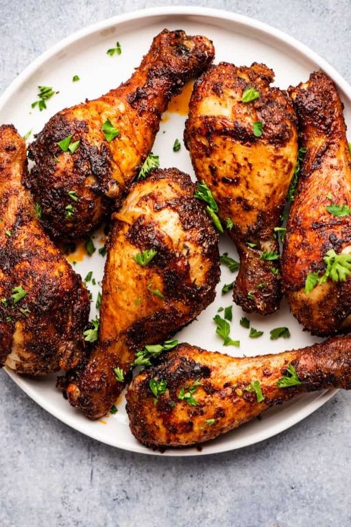 Air Fryer Cajun Spiced Chicken Legs