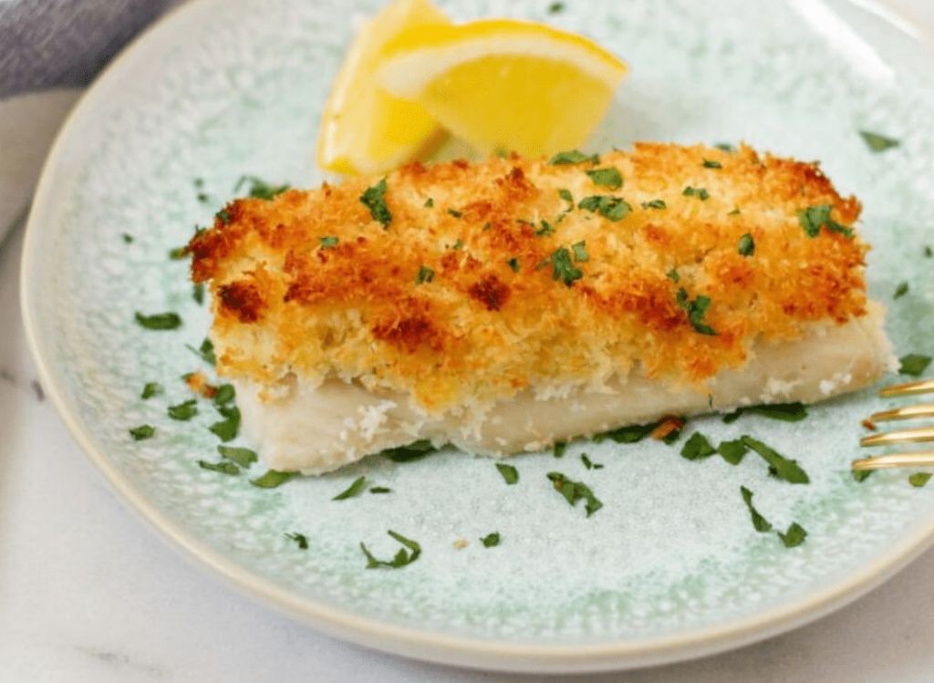 Air Fryer Coconut-Crusted Haddock
