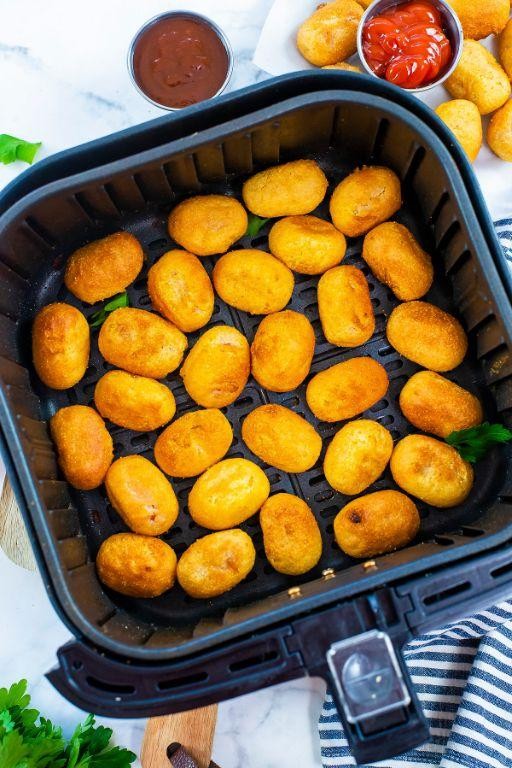 Air Fryer Corn Dog Bites