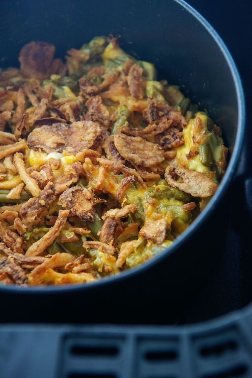 Air Fryer Green Bean Casserole