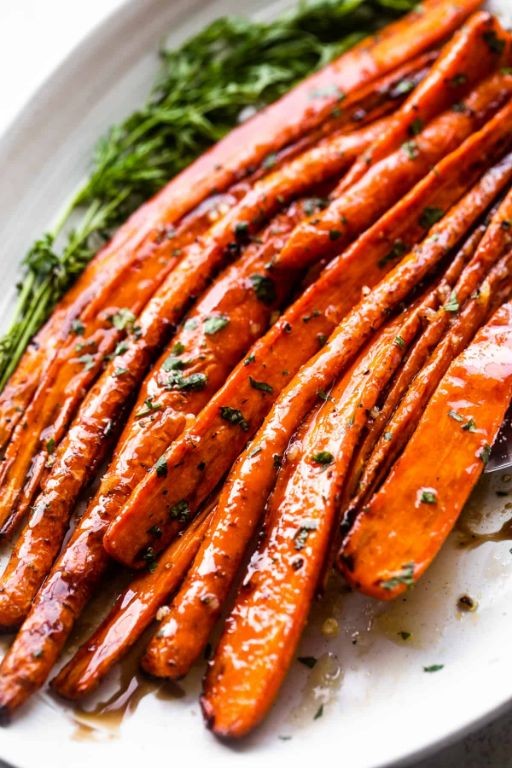 Air Fryer Honey Glazed Carrots