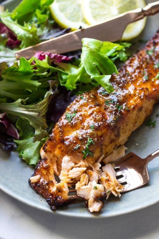 Air Fryer Honey Mustard Glazed Haddock
