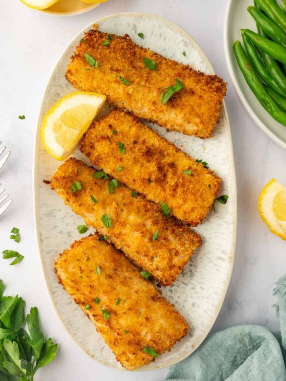 Air Fryer Mahi Mahi and Vegetable Skewers