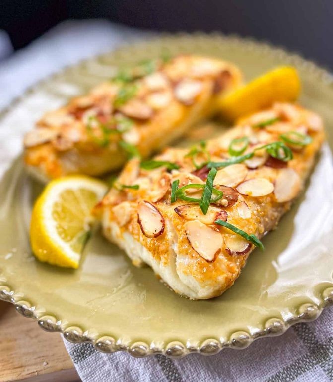 Air Fryer Mediterranean-Style Haddock