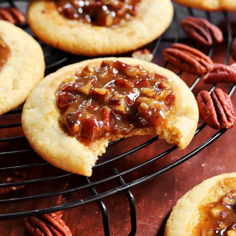 Air Fryer Pecan Pie Cookies
