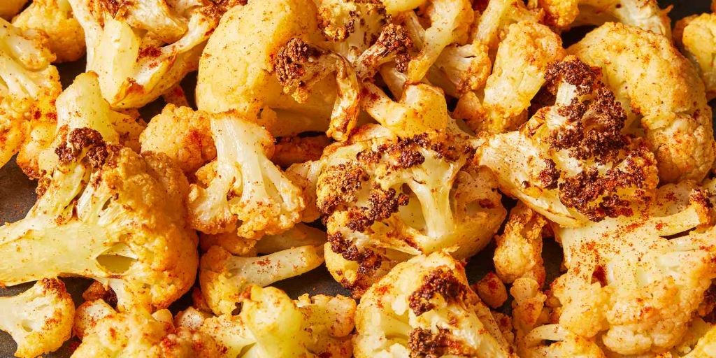 Air Fryer Roasted Garlic Cauliflower