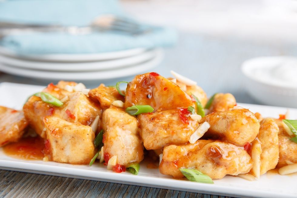 Air Fryer Sweet Chili Glazed Chicken