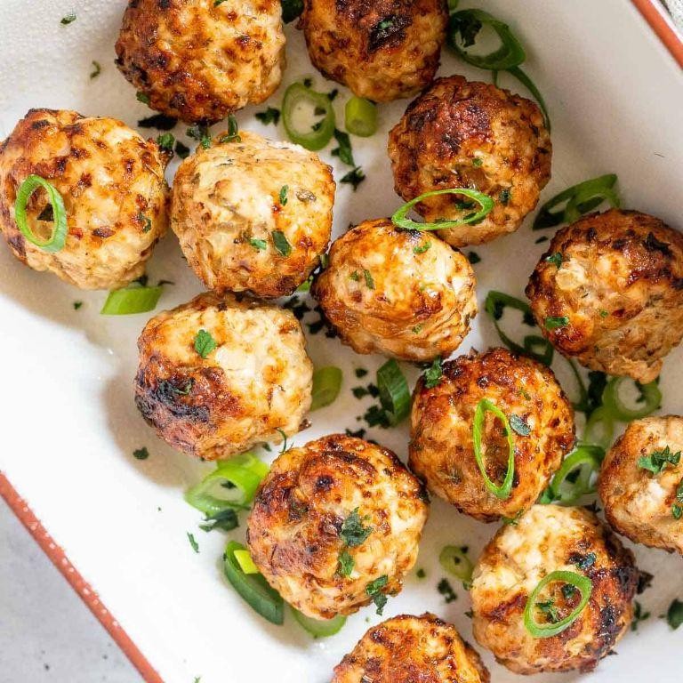 Air Fryer Turkey Meatballs