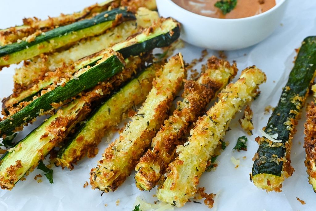 Air-Fried Zucchini Fries