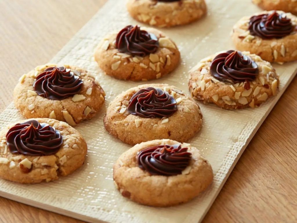 Almond Butter Thumbprint Cookies
