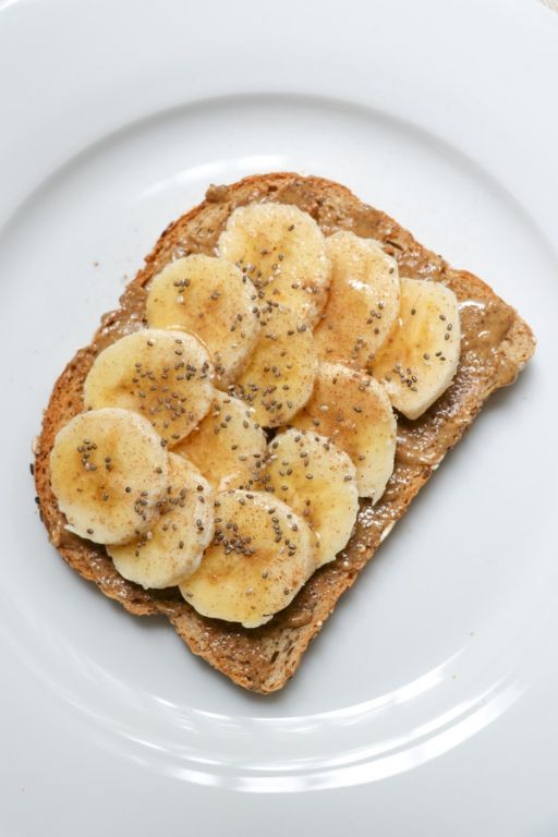 Almond Butter and Banana Superfood Toast