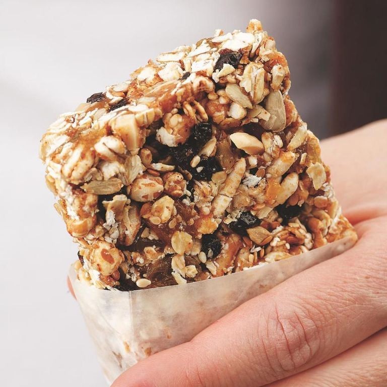 Almond Butter and Honey Energy Bars