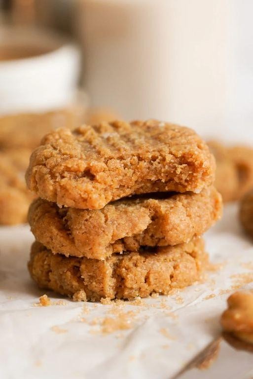 Almond Flour Peanut Butter Cookies