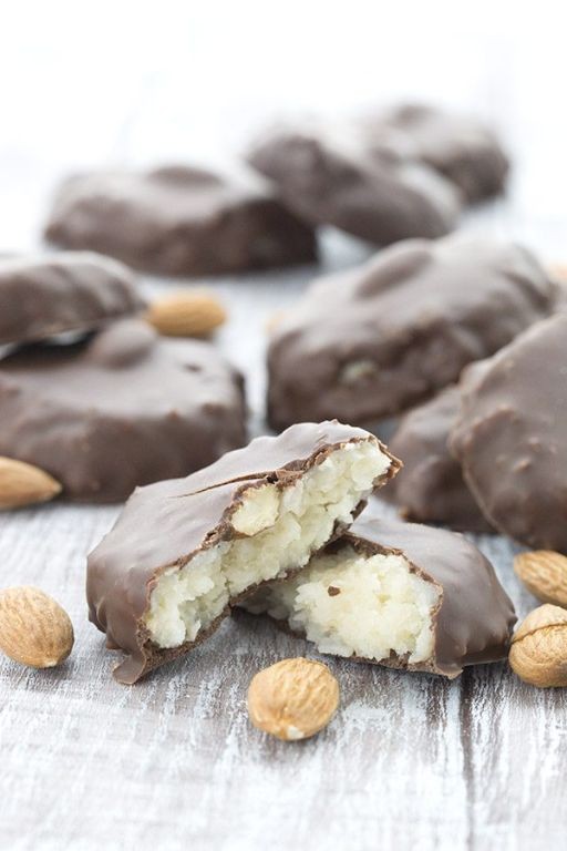Almond Joy Easter Eggs