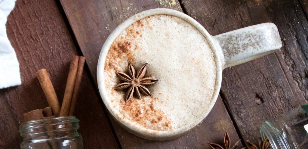 Almond Milk Cinnamon Tea
