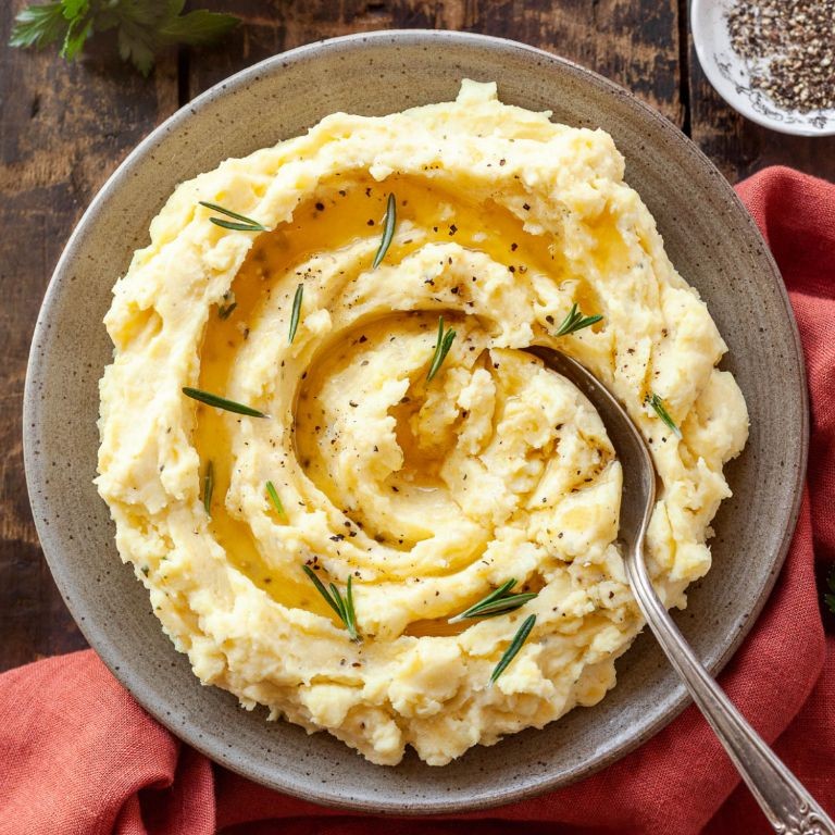 Alouette Cheese and Herb Mashed Potatoes