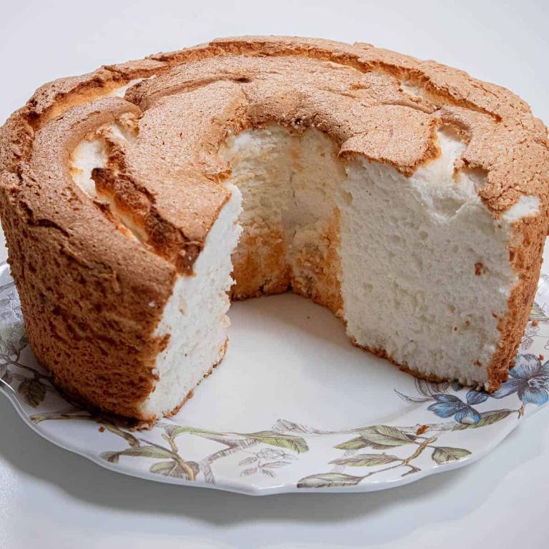 Angel Food Cake with Egg Whites