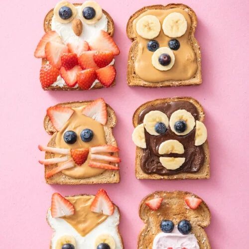 Animal Face Sandwich Cookies