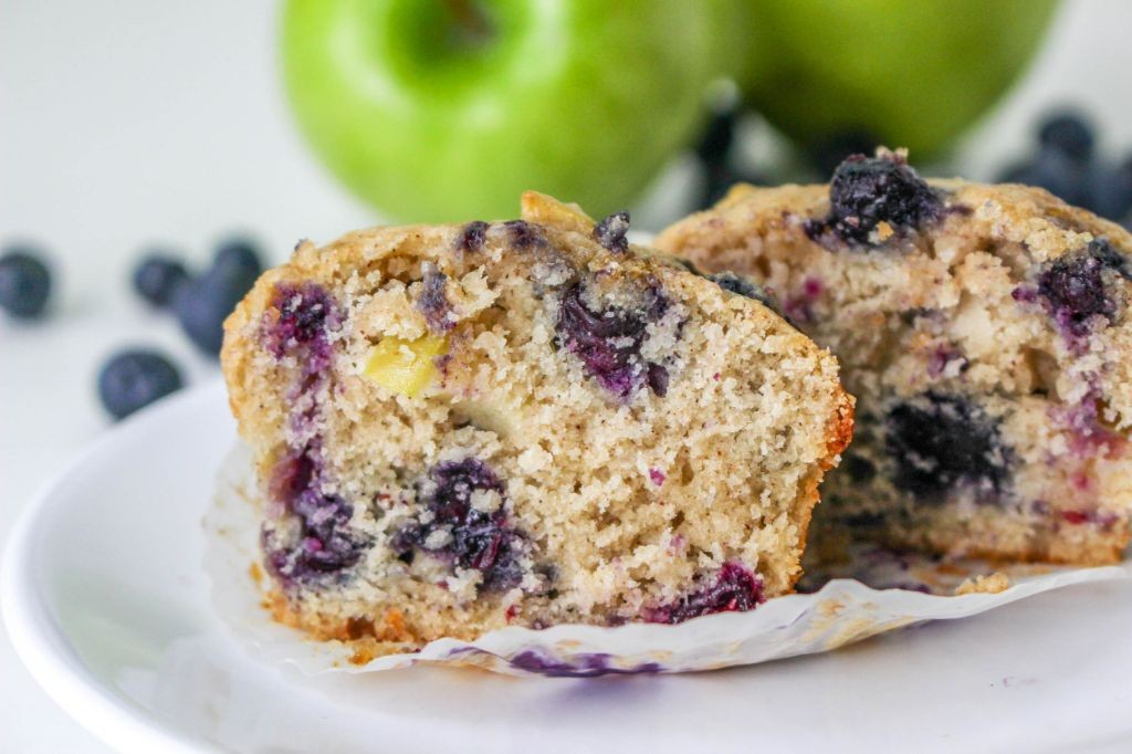 Apple Blueberry Muffins