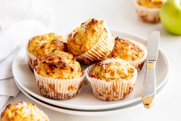 Apple Cheddar Muffins