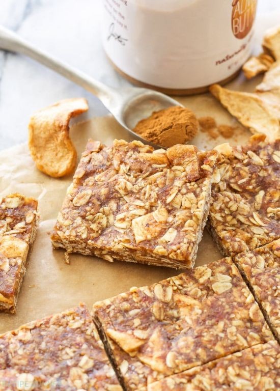 Apple Cinnamon Energy Bars