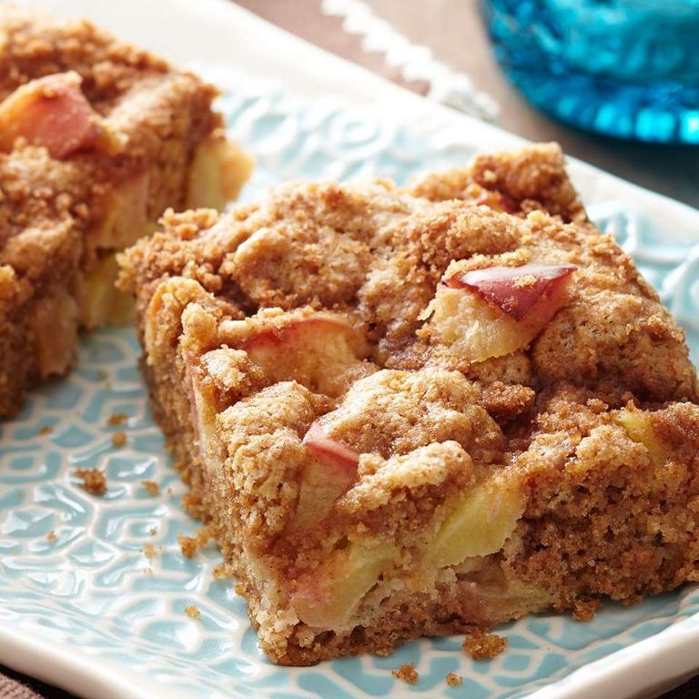Apple Cinnamon Streusel Bars