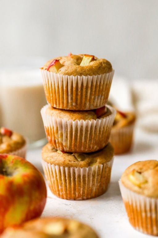Apple Honey Yogurt Muffins