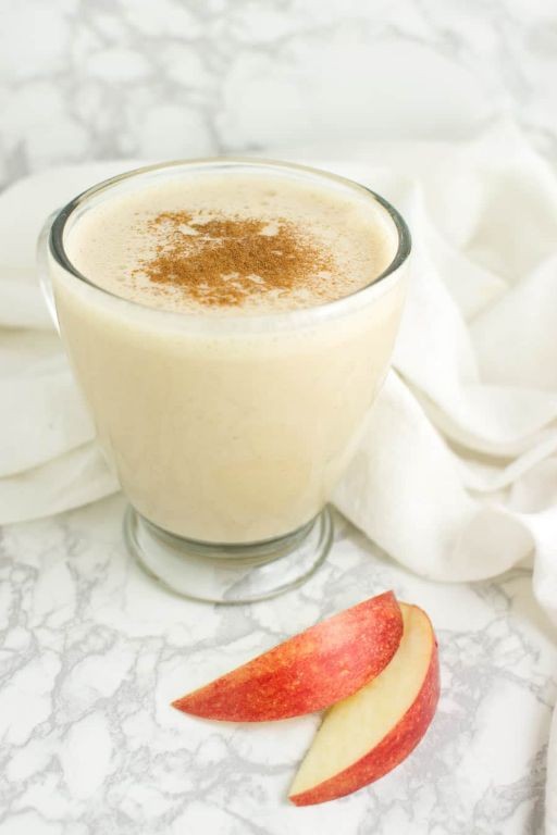 Apple Lassi with Yogurt and Honey