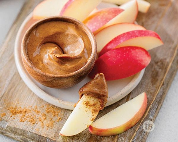 Apple Slices with Almond Butter