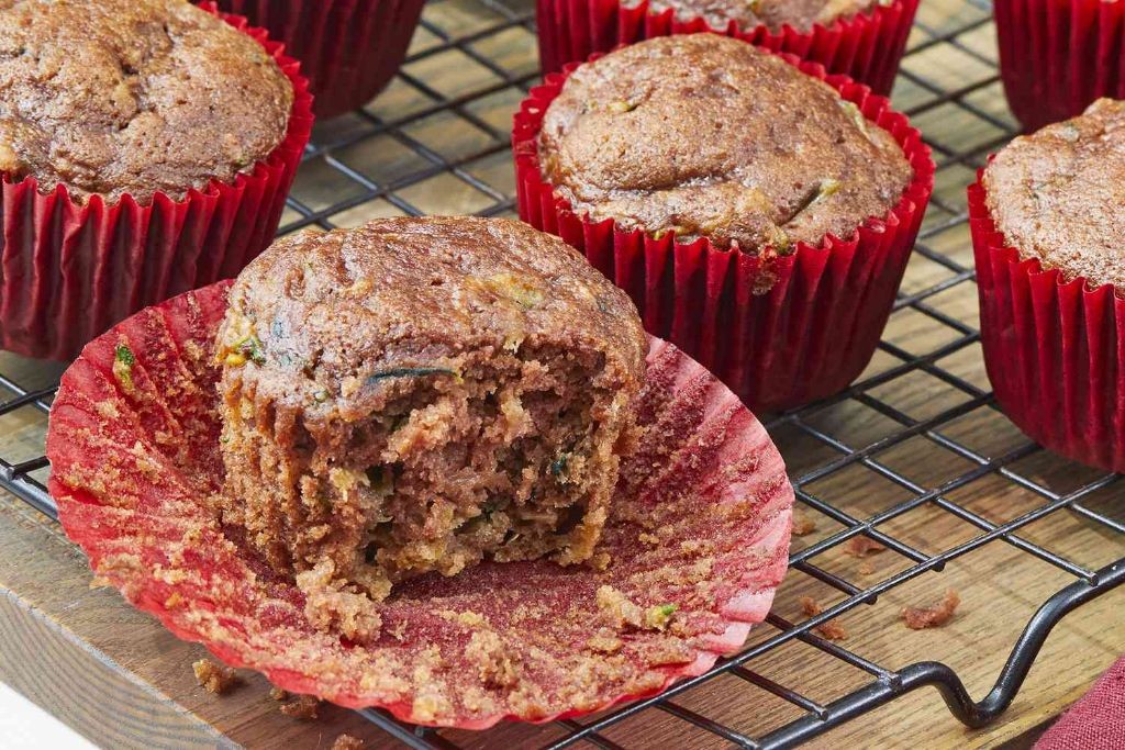 Apple Zucchini Muffins