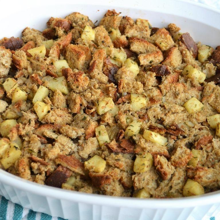 Apple and Sage Bread Stuffing