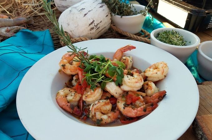 Appletons Rum Butter Shrimp