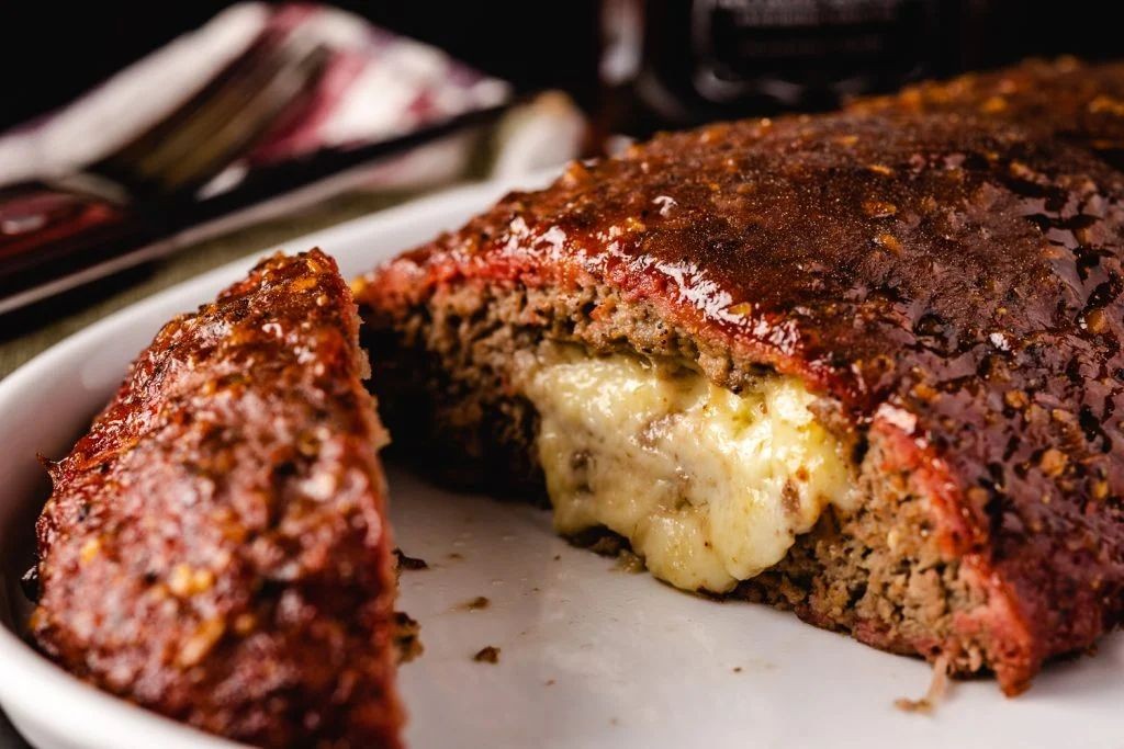 Applewood Smoked Meatloaf with Cheddar