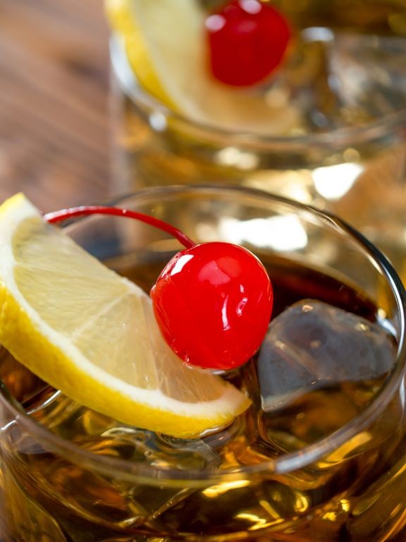 Applewood-Smoked Maple Bourbon Cocktail