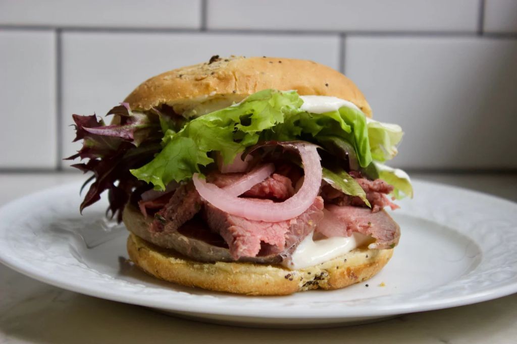Arm Roast Sandwiches with Horseradish Aioli