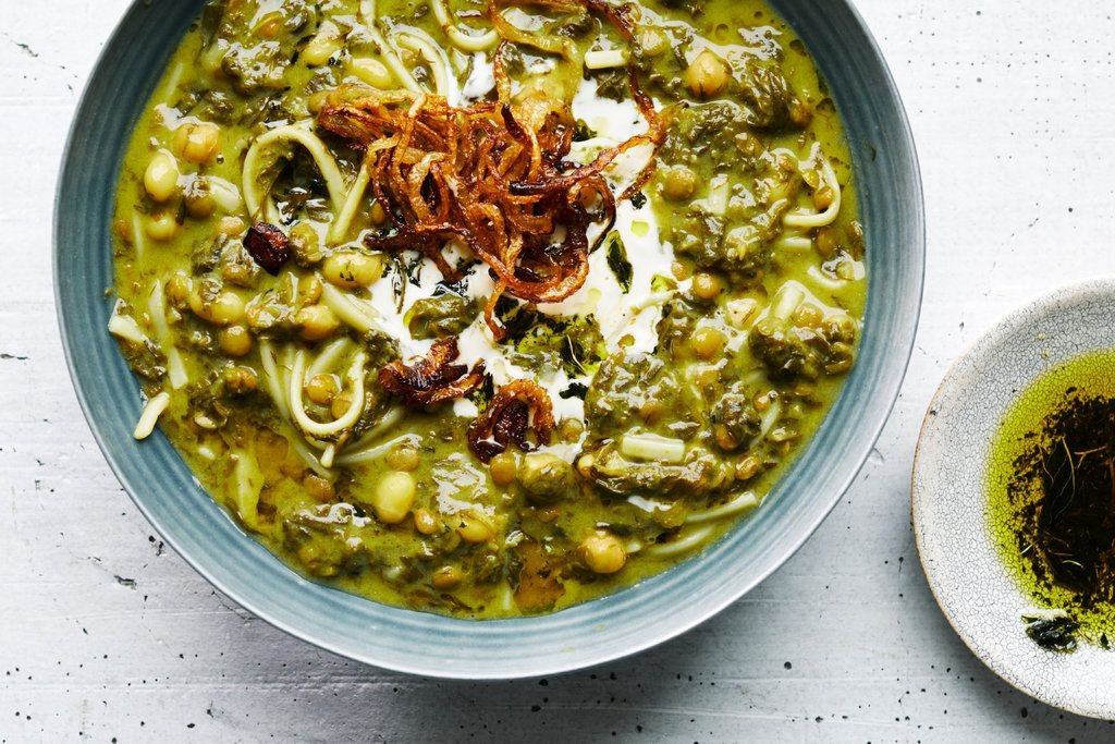 Ash Reshteh Noodle Soup