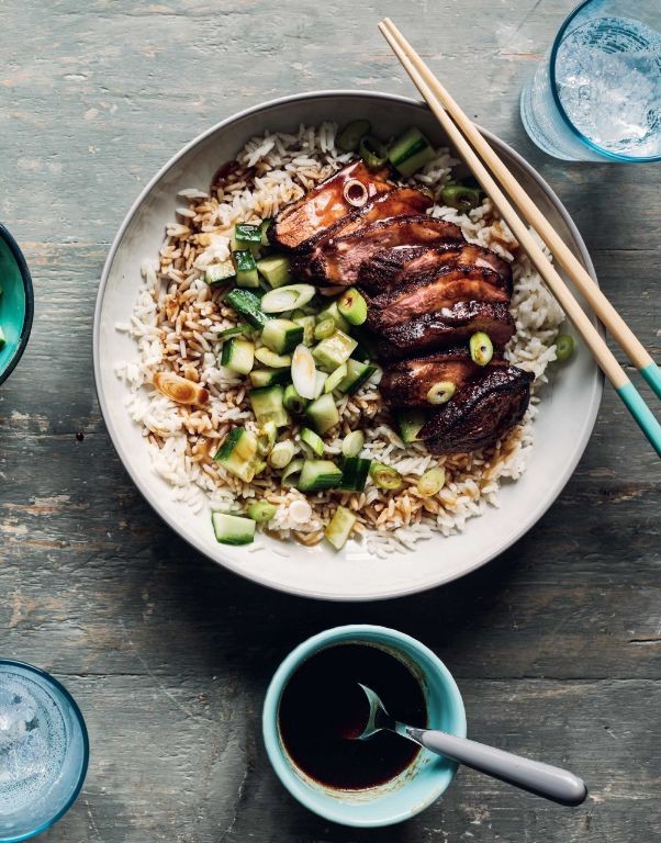Asian-Inspired Duck Fondue with Hoisin Sauce