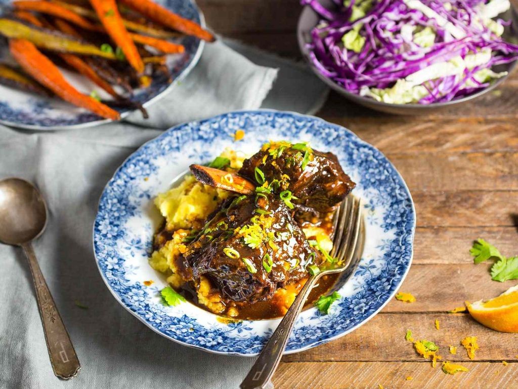 Asian-Inspired Soy Ginger Braised Short Ribs