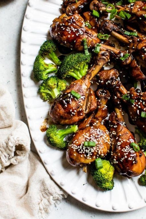 Asian-Inspired Soy Ginger Chicken Drumsticks