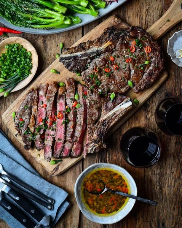Asian-Inspired Soy Ginger Ribeye Roast