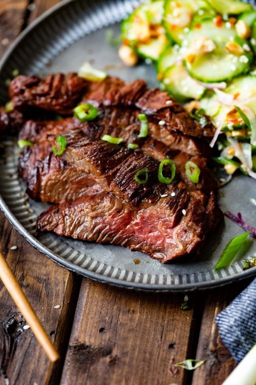 Asian-Marinated Sirloin Steak