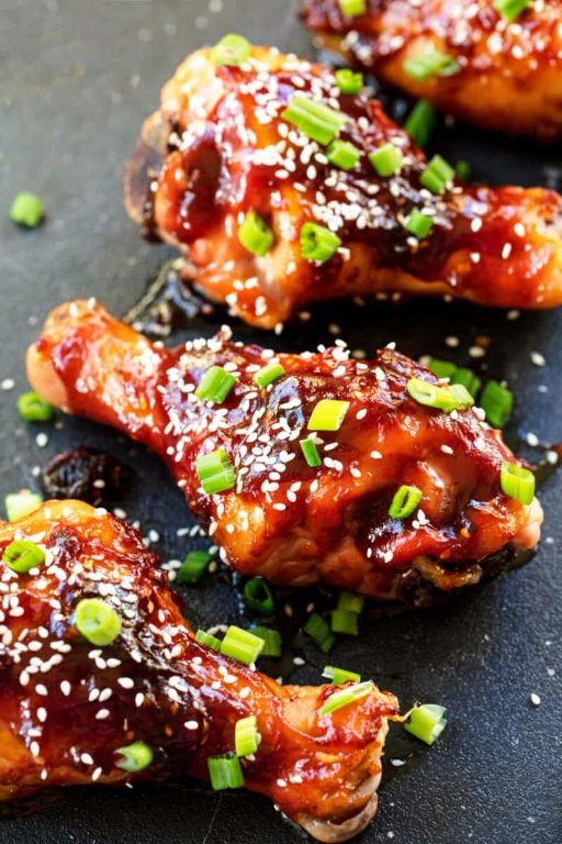 Asian-Style BBQ Chicken Legs