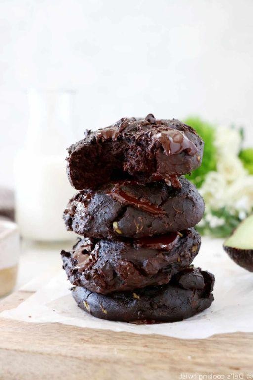 Avocado Chocolate Cookies